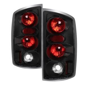 Dodge Ram 02-06 1500 / Ram 2500/3500 03-06 Euro Style Tail Lights - Black - Image 1