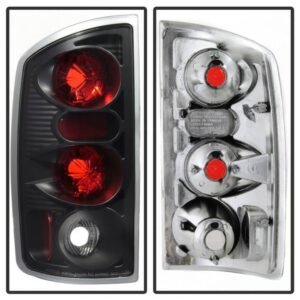 Dodge Ram 02-06 1500 / Ram 2500/3500 03-06 Euro Style Tail Lights - Black - Image 2