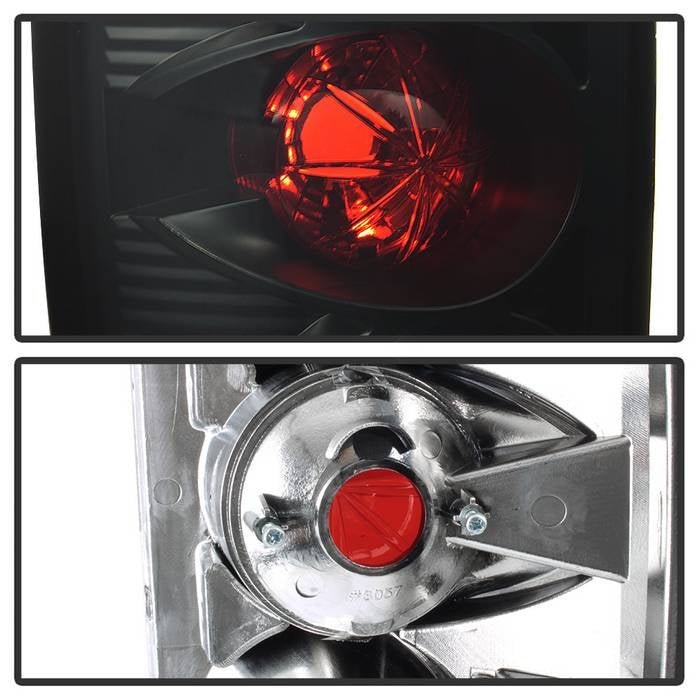 Dodge Ram 02-06 1500 / Ram 2500/3500 03-06 Euro Style Tail Lights - Black Smoke