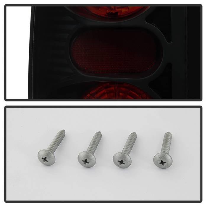 Dodge Ram 02-06 1500 / Ram 2500/3500 03-06 Euro Style Tail Lights - Black Smoke
