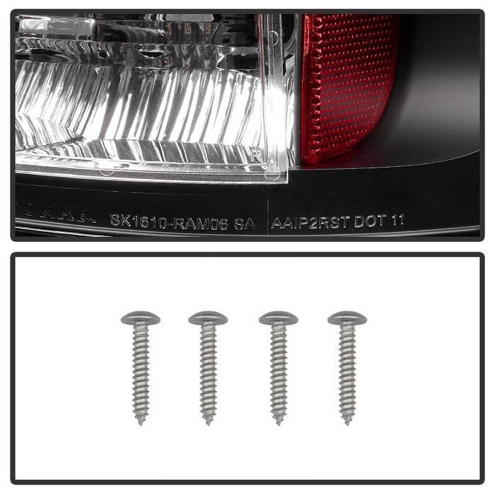 Dodge Ram 02-06 1500 / Ram 2500/3500 03-06 LED Tail Light - Black
