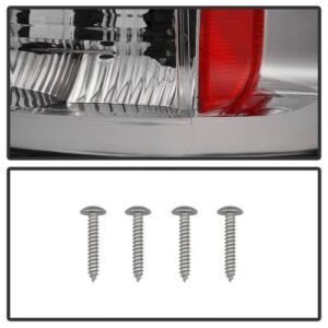 Dodge Ram 02-06 1500 / Ram 2500/3500 03-06 LED Tail Light - Chrome - Image 4