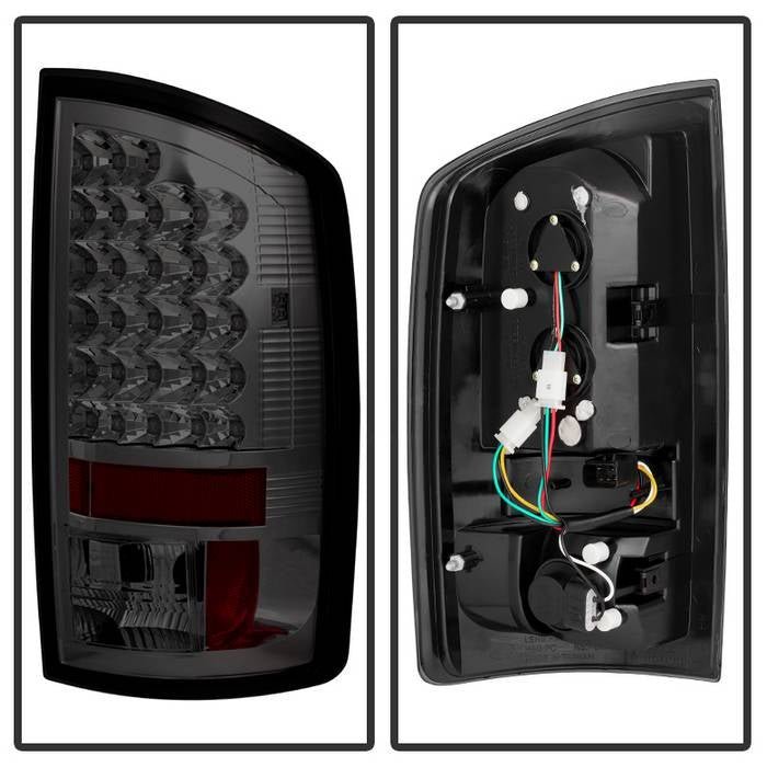 Dodge Ram 02-06 1500 / Ram 2500/3500 03-06 LED Style Tail Lights - Smoke