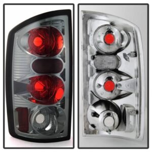 Dodge Ram 02-06 1500 / Ram 2500/3500 03-06 Euro Style Tail Lights - Smoke - Image 2