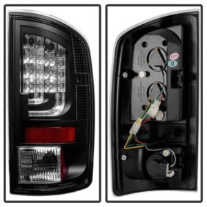Dodge Ram 02-06 1500 / Ram 2500/3500 03-06 Version 2 LED Tail Light - Black - Image 2