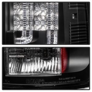 Dodge Ram 02-06 1500 / Ram 2500/3500 03-06 Version 2 LED Tail Light - Black - Image 3