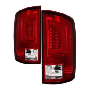 Dodge Ram 02-06 1500 / Ram 2500/3500 03-06 Version 3 LED Tail Light - Red Clear - Image 1