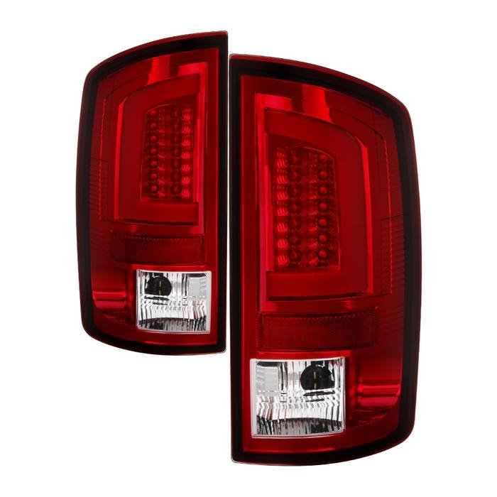 Dodge Ram 02-06 1500 / Ram 2500/3500 03-06 Version 3 LED Tail Light - Red Clear
