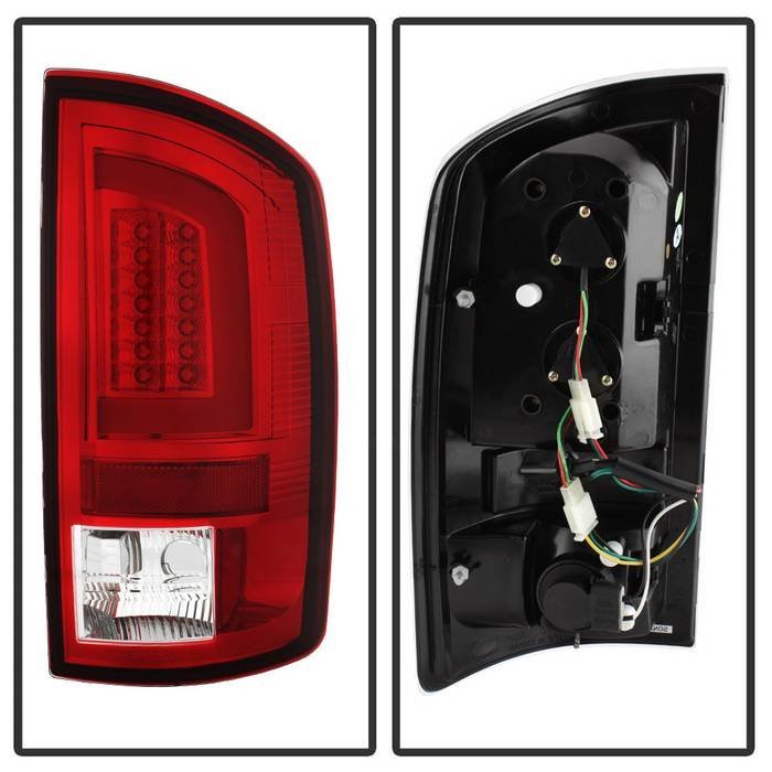 Dodge Ram 02-06 1500 / Ram 2500/3500 03-06 Version 3 LED Tail Light - Red Clear