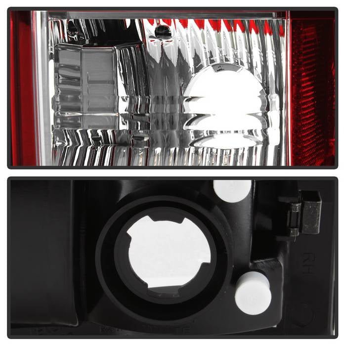 Dodge Ram 02-06 1500 / Ram 2500/3500 03-06 Version 3 LED Tail Light - Red Clear