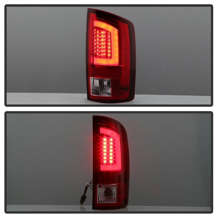 Dodge Ram 02-06 1500 / Ram 2500/3500 03-06 Version 3 LED Tail Light - Red Clear