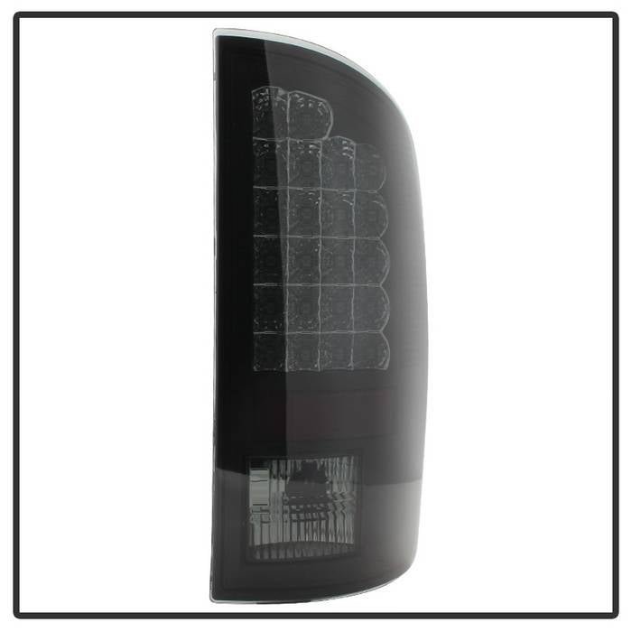 Dodge Ram 07-08 1500 / Ram 07-09 2500/3500 LED Tail Lights - Black Smoke