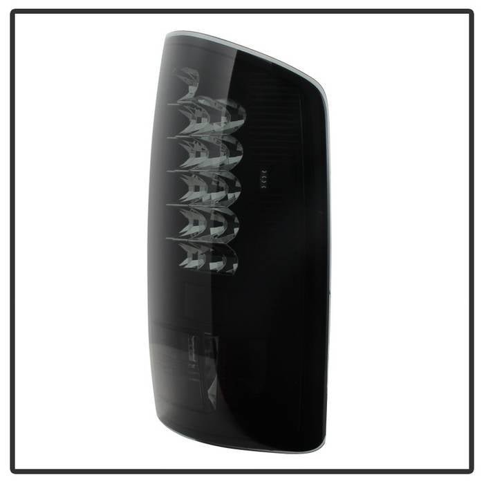 Dodge Ram 07-08 1500 / Ram 07-09 2500/3500 LED Tail Lights - Black Smoke