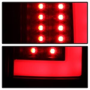 Dodge Ram 07-08 1500 / Ram 07-09 2500/3500 Version 3 Light Bar LED Tail Lights - Black - Image 7