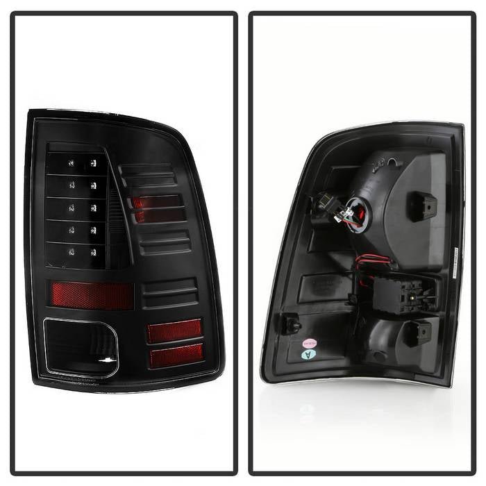 Dodge Ram 1500 09-18 / Ram 2500/3500 10-18 LED Tail Lights - All Black