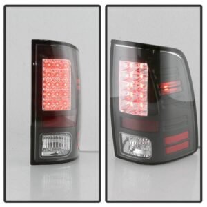 Dodge Ram 1500 09-18 / Ram 2500/3500 10-18 LED Tail Lights - Black - Image 8