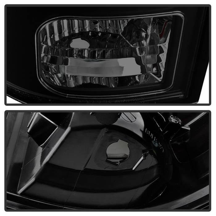Dodge Ram 1500 09-18 / Ram 2500/3500 10-18 LED Tail Lights - Black Smoke