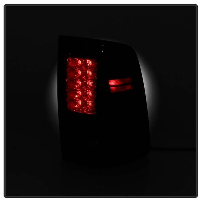 Dodge Ram 1500 09-18 / Ram 2500/3500 10-18 LED Tail Lights - Black Smoke