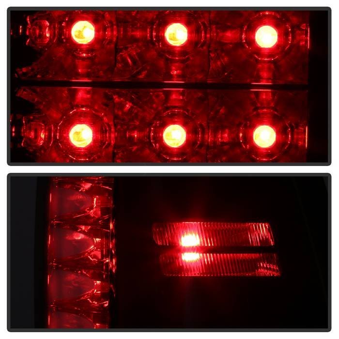Dodge Ram 1500 09-18 / Ram 2500/3500 10-18 LED Tail Lights - Black Smoke