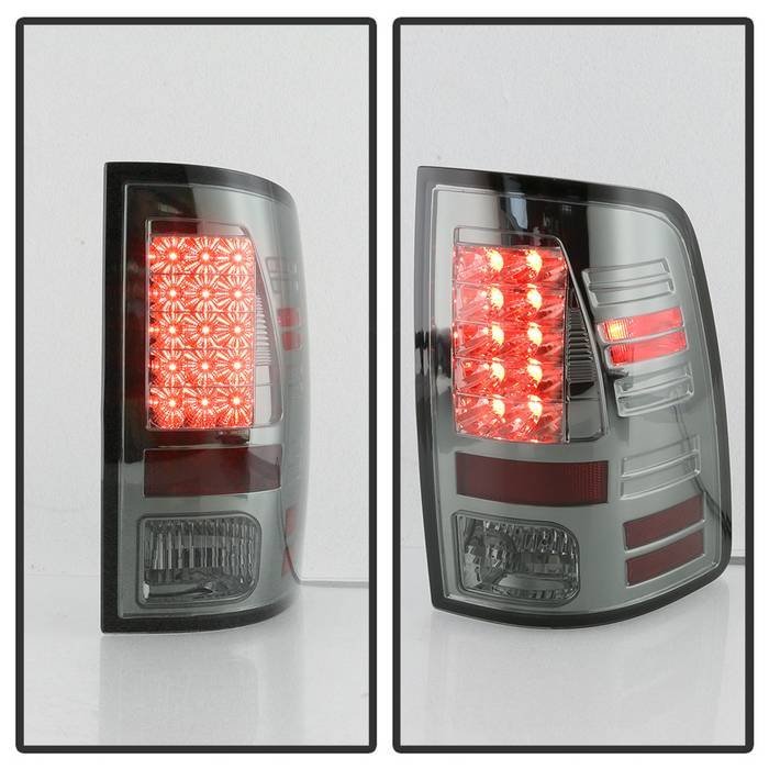 Dodge Ram 1500 09-18 / Ram 2500/3500 10-18 LED Tail Lights - Smoke