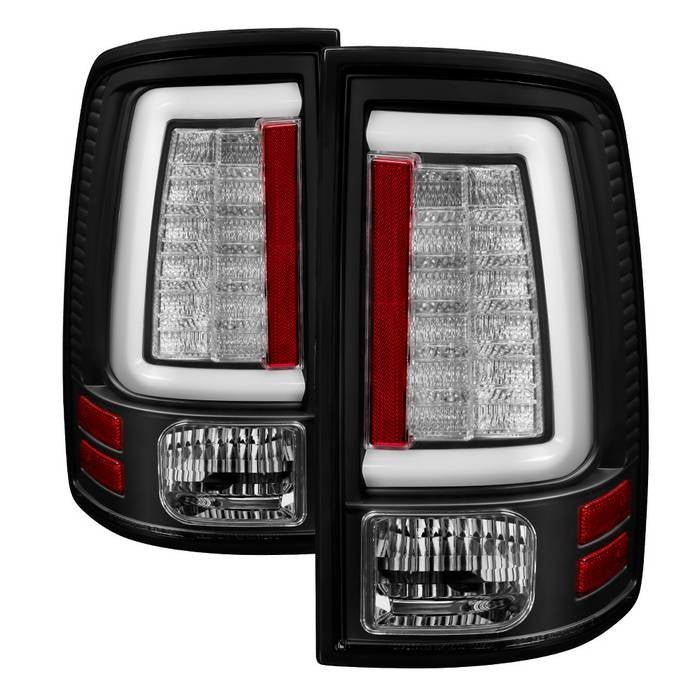 Dodge Ram 1500 09-18 / Ram 2500/3500 10-18 Light Bar LED Tail Lights - Black