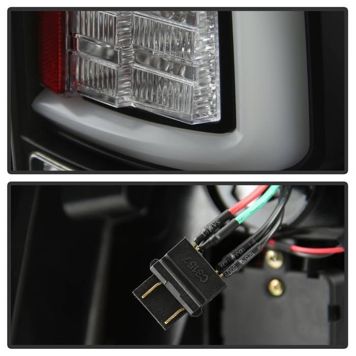 Dodge Ram 1500 09-18 / Ram 2500/3500 10-18 Light Bar LED Tail Lights - Black