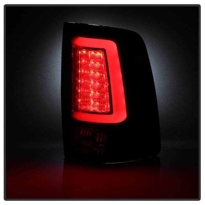 Dodge Ram 1500 09-18 / Ram 2500/3500 10-18 Light Bar LED Tail Lights - Black