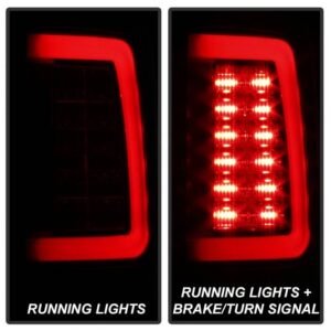 Dodge Ram 1500 09-18 / Ram 2500/3500 10-18 Light Bar LED Tail Lights - Black Smoke - Image 9