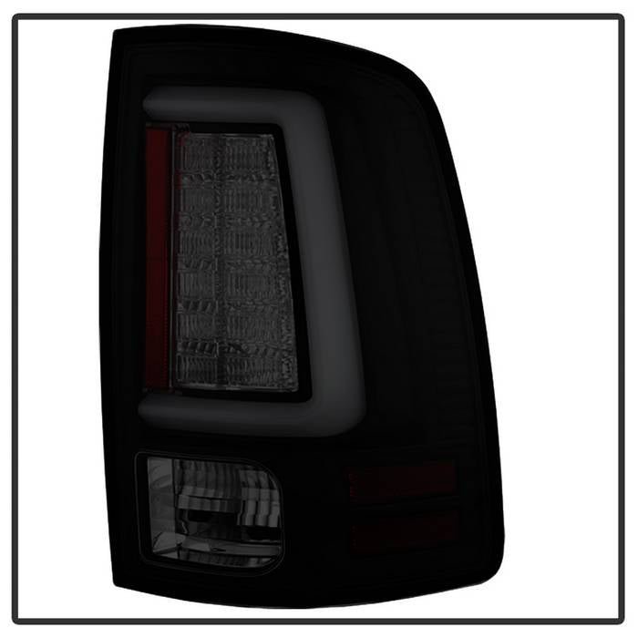 Dodge Ram 1500 09-18 / Ram 2500/3500 10-18 Light Bar LED Tail Lights - Black Smoke