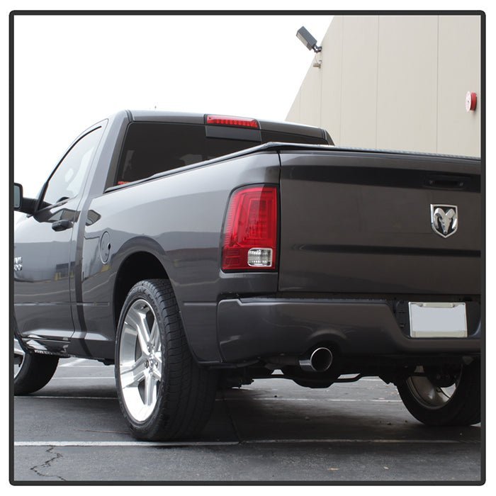 Dodge Ram 1500 09-18 / Ram 2500/3500 10-18 Light Bar LED Tail Lights - Red Clear