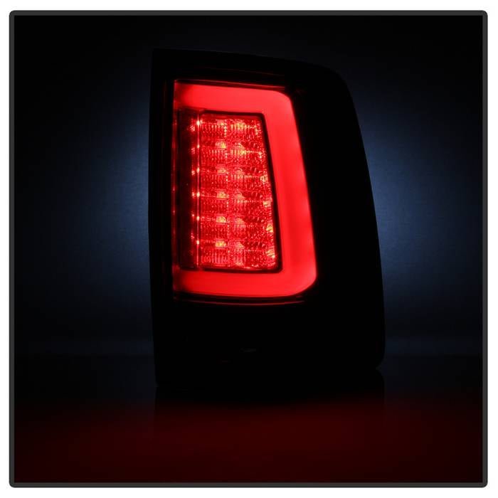 Dodge Ram 1500 09-18 / Ram 2500/3500 10-18 Light Bar LED Tail Lights - Red Clear