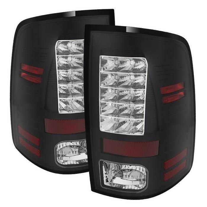 Dodge Ram 1500 13-18 / Ram 2500/3500 13-18 LED Tail Lights - Black