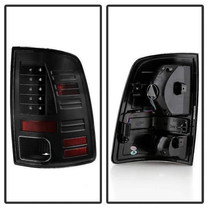 Dodge Ram 1500 13-18 / Ram 2500/3500 13-18 LED Tail Lights - All Black