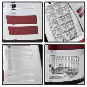 Dodge Ram 1500 13-18 / Ram 2500/3500 13-18 LED Tail Lights - Chrome - Image 4