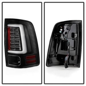 Dodge Ram 1500 13-18 / Ram 2500/3500 13-18 LED Tail Lights-All Black - Image 2