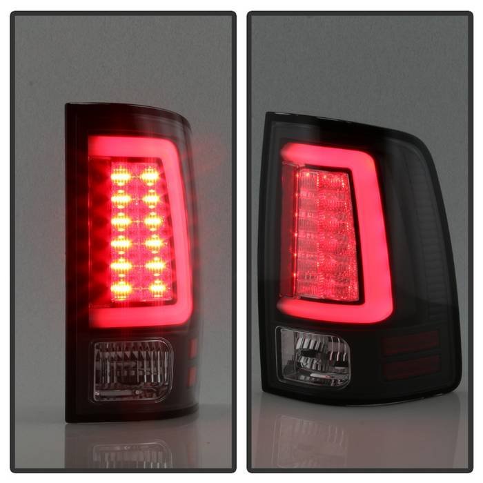 Dodge Ram 1500 13-18 / Ram 2500/3500 13-18 LED Tail Lights - Black