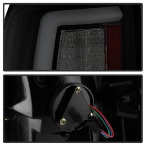 Dodge Ram 1500 13-18 / Ram 2500/3500 13-18 LED Tail Lights - Black Smoke - Image 3