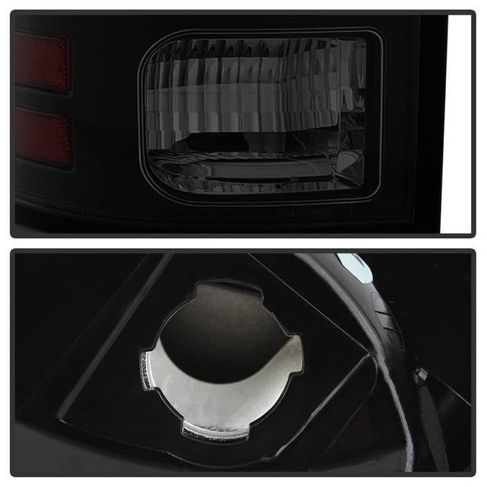 Dodge Ram 1500 13-18 / Ram 2500/3500 13-18 LED Tail Lights - Black Smoke