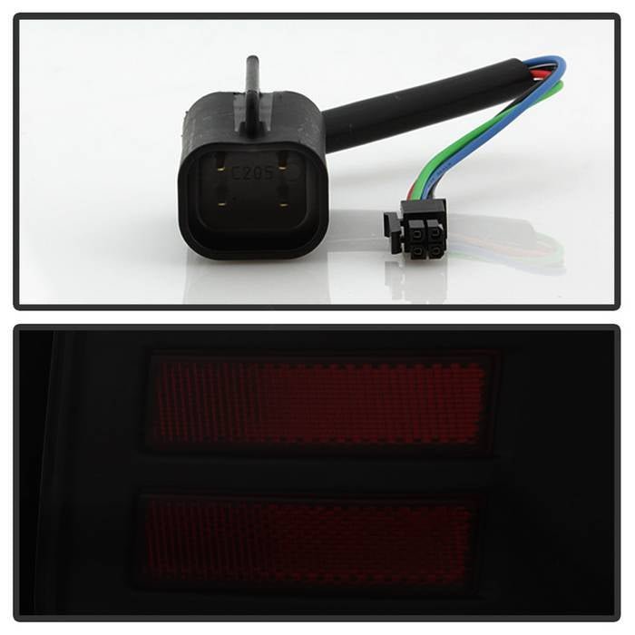 Dodge Ram 1500 13-18 / Ram 2500/3500 13-18 LED Tail Lights - Black Smoke