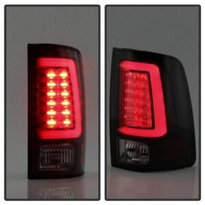 Dodge Ram 1500 13-18 / Ram 2500/3500 13-18 LED Tail Lights - Black Smoke - Image 8