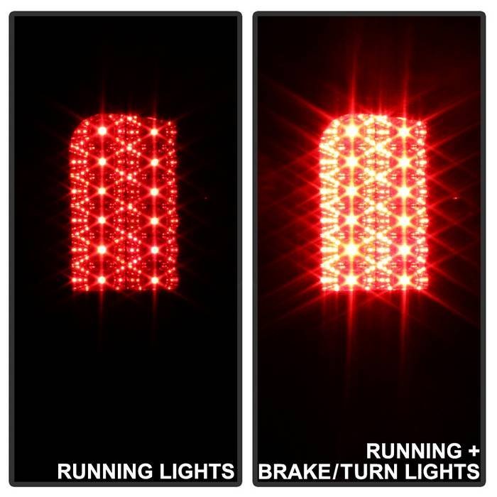 Dodge Ram 1500 94-01 / Ram 2500/3500 94-02 LED Tail Lights - Black
