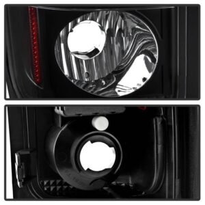 Dodge Ram 1500 94-01 / Ram 2500/3500 94-02 LED Tail Lights - Black - Image 5