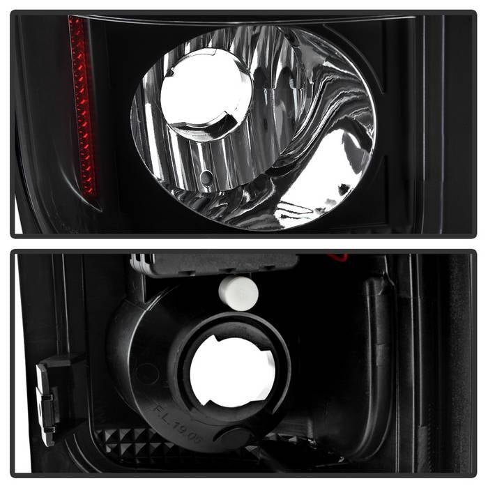 Dodge Ram 1500 94-01 / Ram 2500/3500 94-02 LED Tail Lights - Black