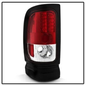 Dodge Ram 1500 94-01 / Ram 2500/3500 94-02 LED Tail Lights - Red Clear - Image 2