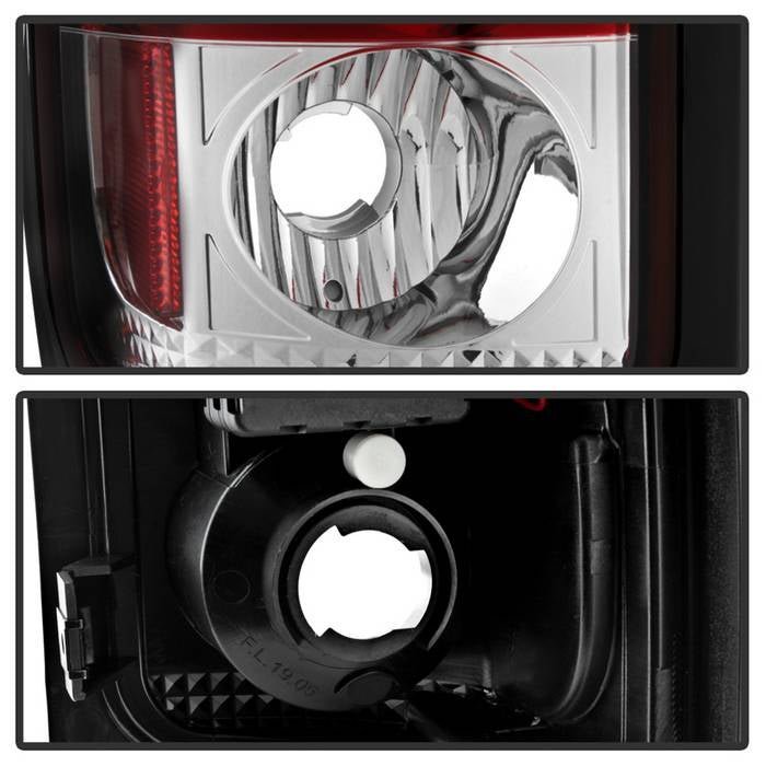 Dodge Ram 1500 94-01 / Ram 2500/3500 94-02 LED Tail Lights - Red Clear