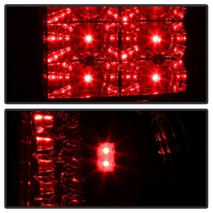 Dodge Ram 1500 94-01 / Ram 2500/3500 94-02 LED Tail Lights - Red Clear