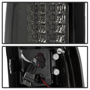 Dodge Ram 1500 94-01 / Ram 2500/3500 94-02 LED Tail Lights - Smoke - Image 4