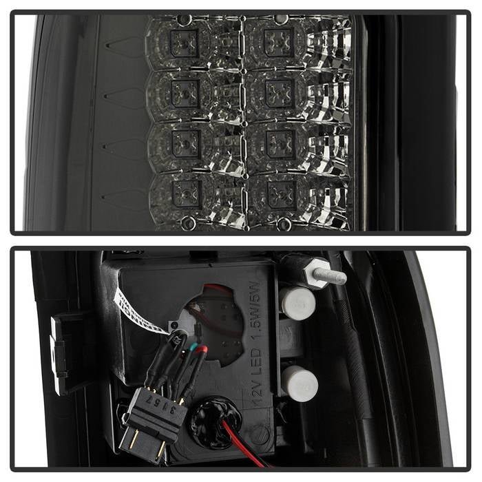 Dodge Ram 1500 94-01 / Ram 2500/3500 94-02 LED Tail Lights - Smoke