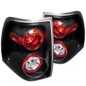 Ford Expedition 03-06 Euro Style Tail Lights - Black - Image 1