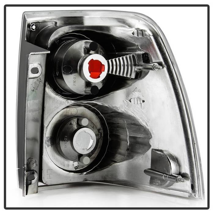 Ford Expedition 03-06 Euro Style Tail Lights - Black